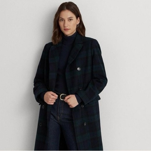 Lauren Ralph Lauren Sb Maxi Reefer 48 - Picture 1 of 7